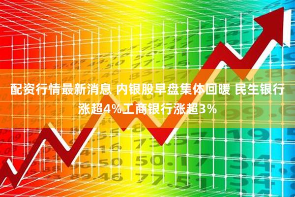 配资行情最新消息 内银股早盘集体回暖 民生银行涨超4%工商银行涨超3%