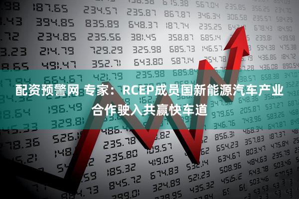 配资预警网 专家：RCEP成员国新能源汽车产业合作驶入共赢快车道